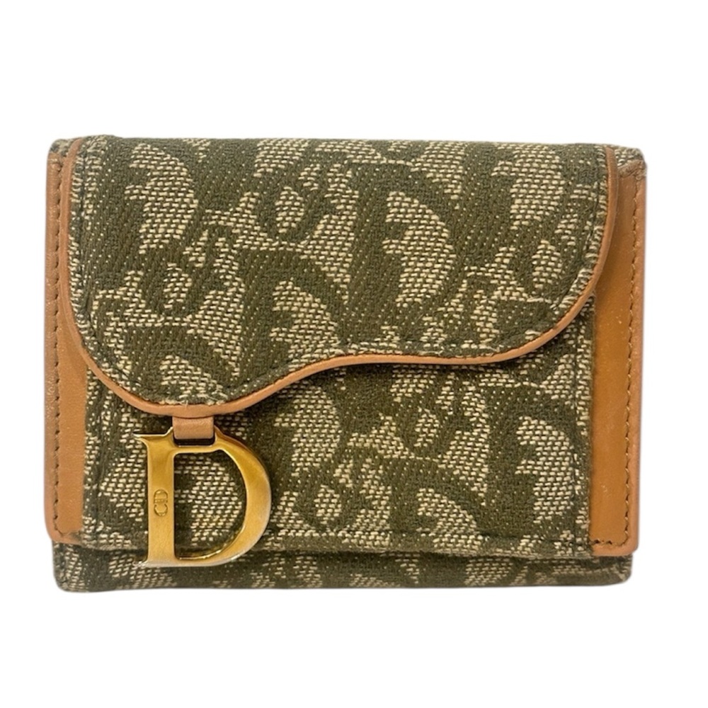 Dior Trotter Compact Tri Fold Wallet